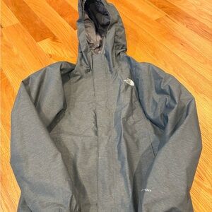 The North Face Kids Gray Raincoat